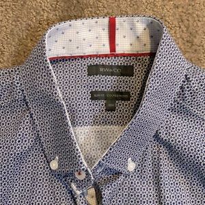 RW CO sz Medium slim fit dress casual shirt, New